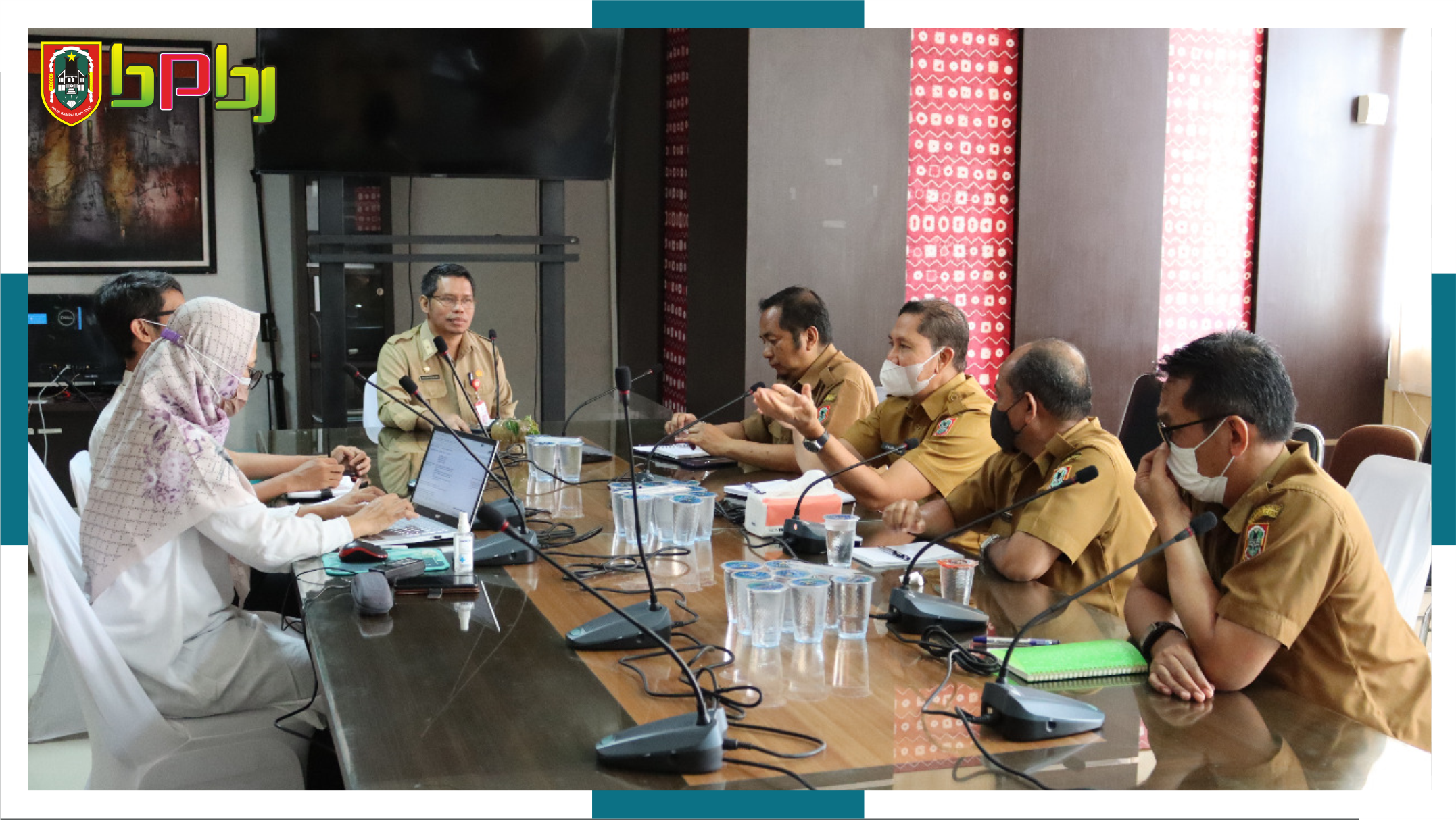 BPKP Perwakilan Provinsi Kalimantan Selatan melakukan kunjungan ke Biro PBJ Prov. Kalsel