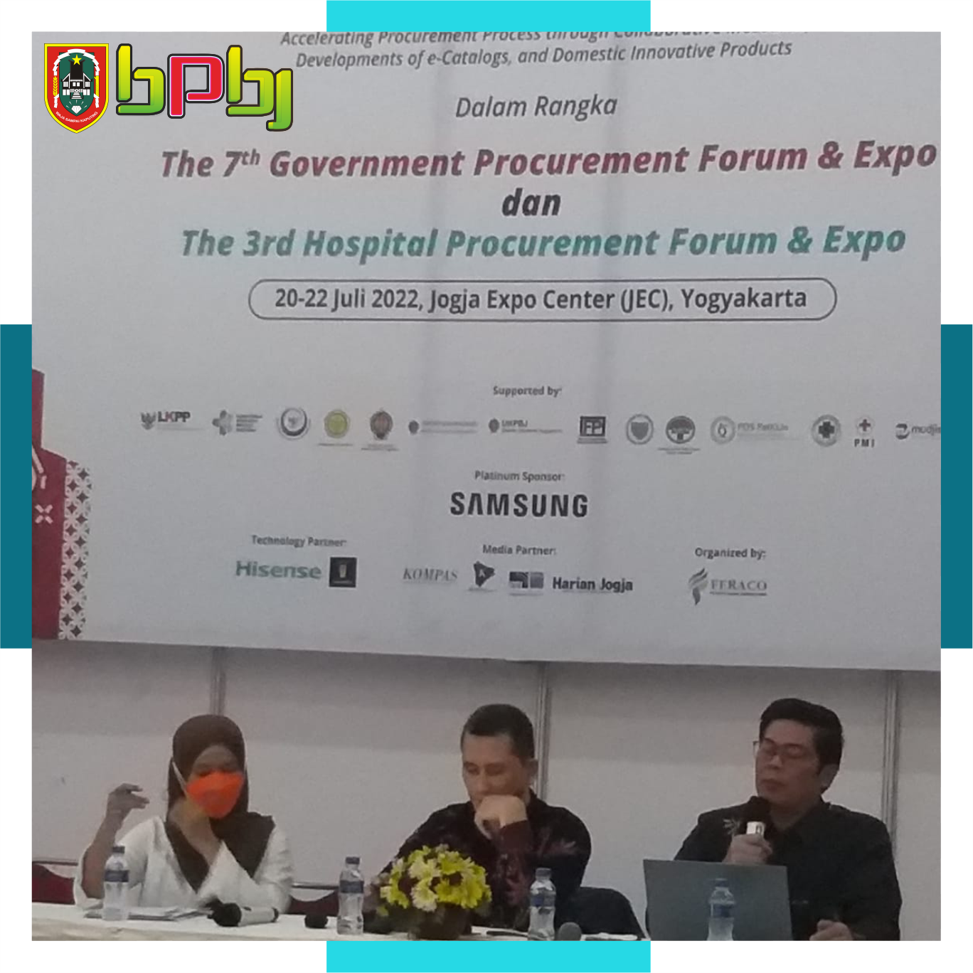 M. Kasman, S.P.,M.P., CCMS Jafung Biro PBJ Setda Prov. Kalsel Menjadi Narasumber di Expo Center (JEC) Yogyakarta