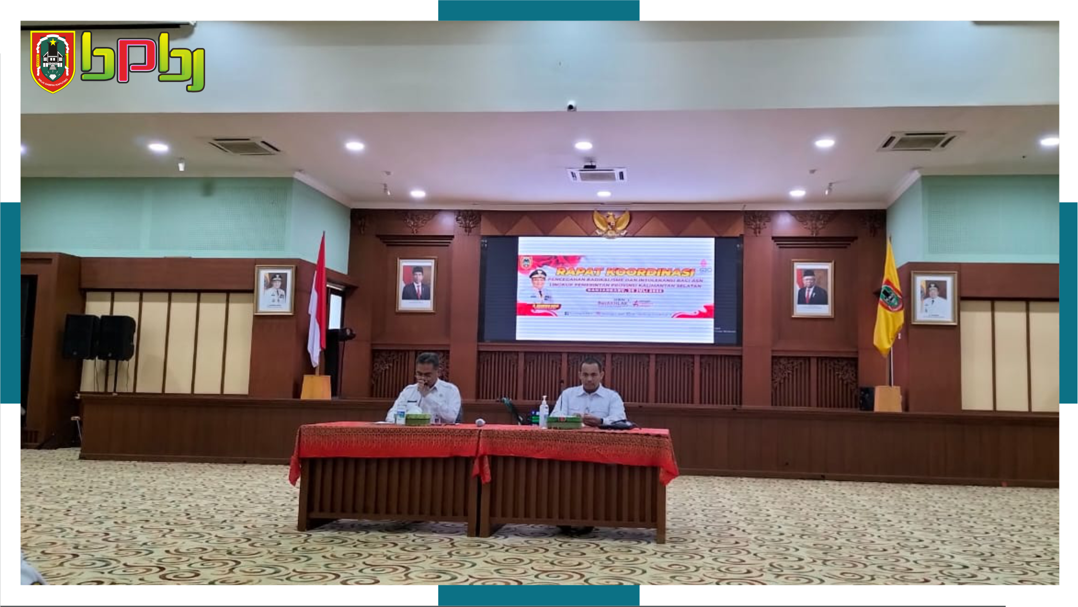 Biro PBJ Hadiri Rapat Kordinasi Pencegahan Radikalisme dan Intoleransi Bagi ASN Lingkup Pemerintah Provinsi Kalimantan Selatan