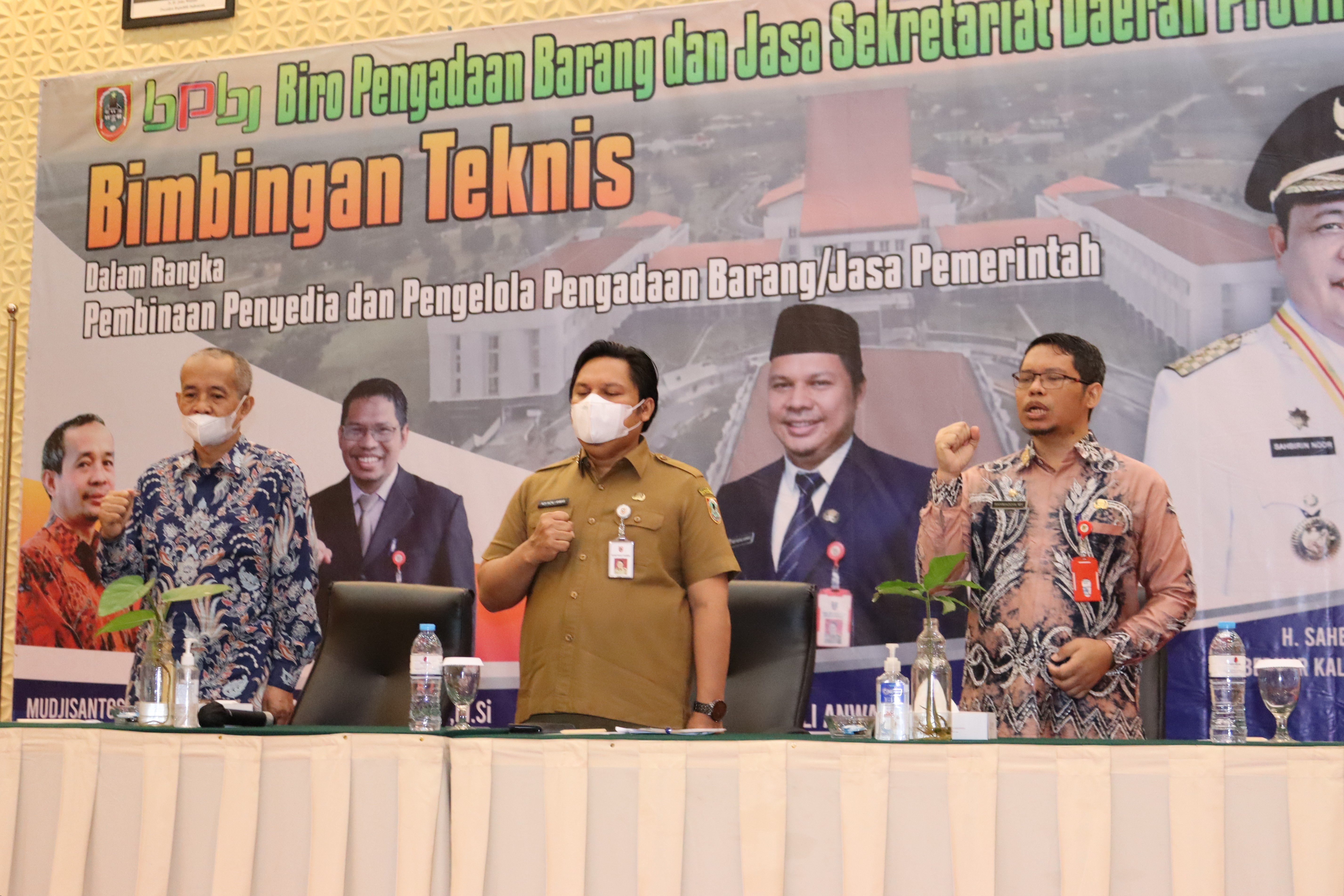Pemerintah Provinsi Kalimantan Selatan melalui Biro Pengadaan Barang/Jasa Sekretariat Daerah melaksanakan Bimtek dalam rangka Pembinaan bagi Penyedia dan Pengelola Pengadaan Parang/Jasa Pemerintah